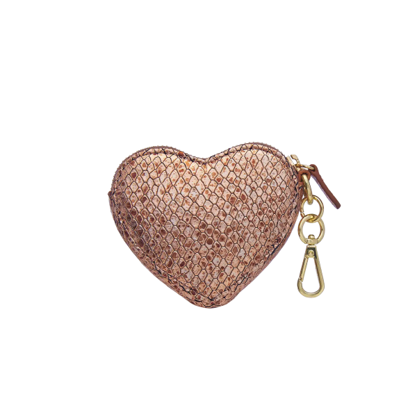 Schluesselanhaenger - Heartbeat - rosa-metallic Schlange Online-Verkauf – Bild 2