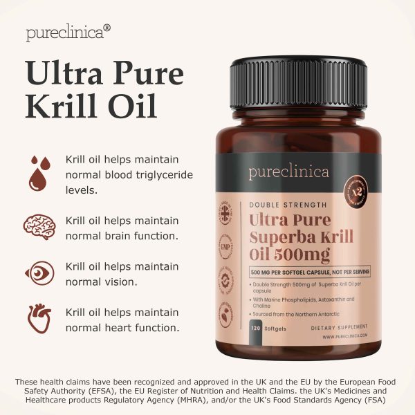 Ultra Reines Krillöl 500mg Mode – Bild 5