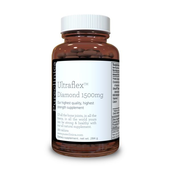 UltraFlex Diamond - 180 Tabletten x 1500mg Glucosamin, Chondroitin, Kollagen, Vitamin C und Kalzium Mode