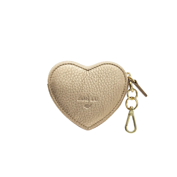 Schlüsselanhänger - Heartbeat - gold Mode – Bild 2