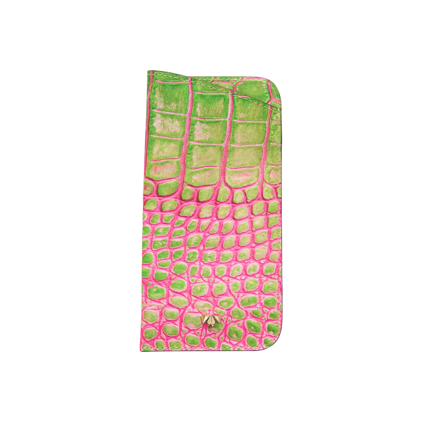Glassescase Visionista - grün-pink Rabatt